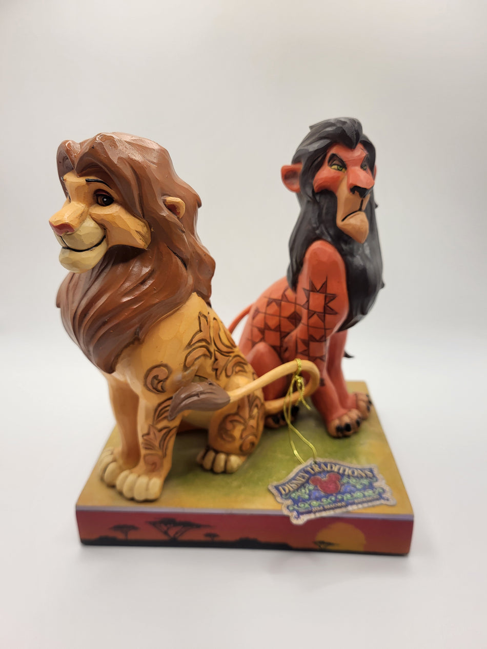 Mufassa & Scar Collectable Figurines - 6010093