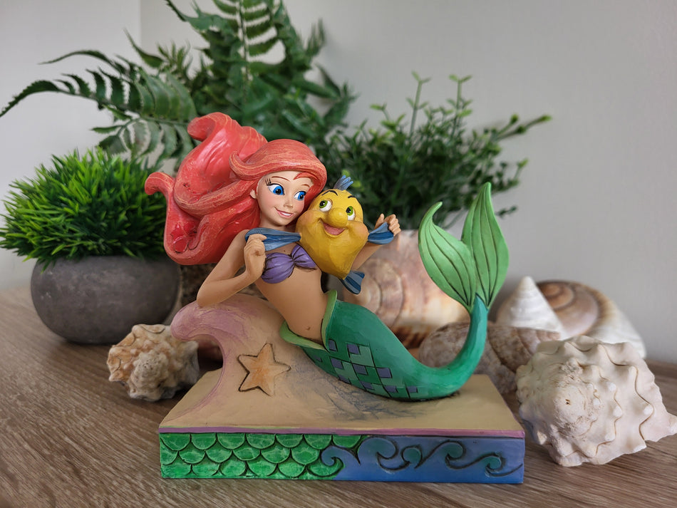 Ariel & Flounder Collectable Figurine - 4054274
