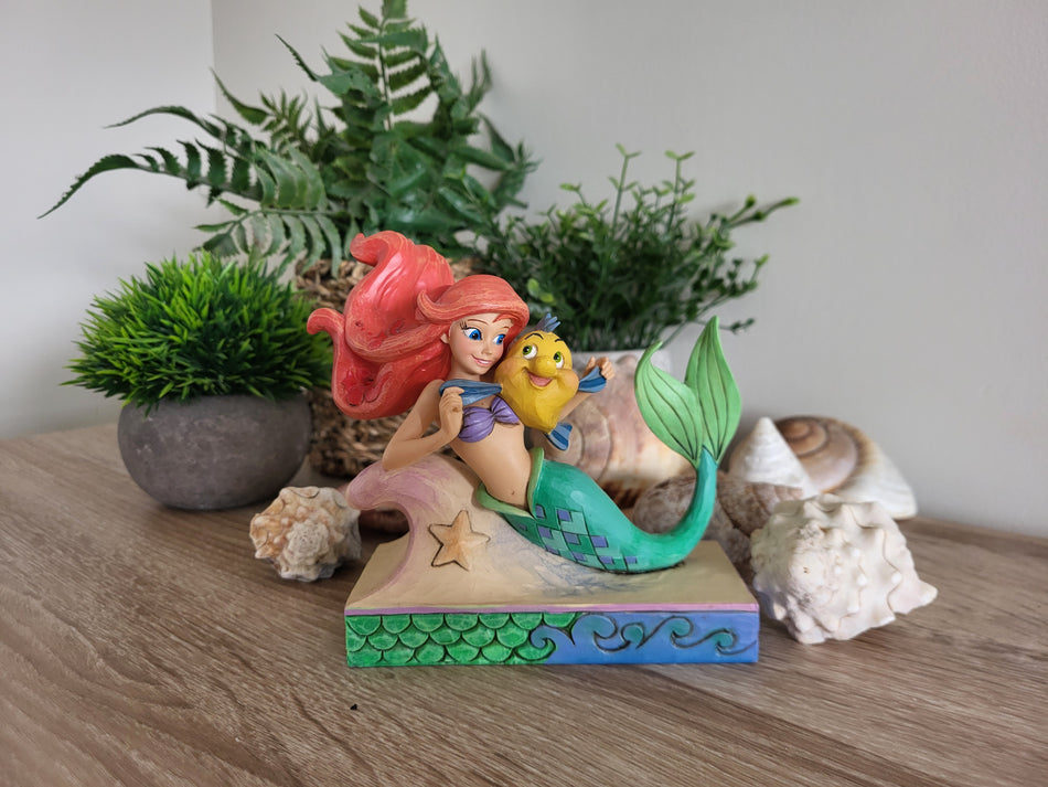 Ariel & Flounder Collectable Figurine - 4054274