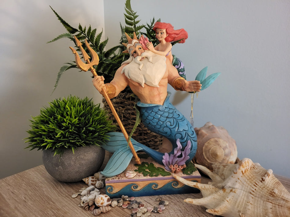 Ariel & King Triton Collectable Figurine - 4059730