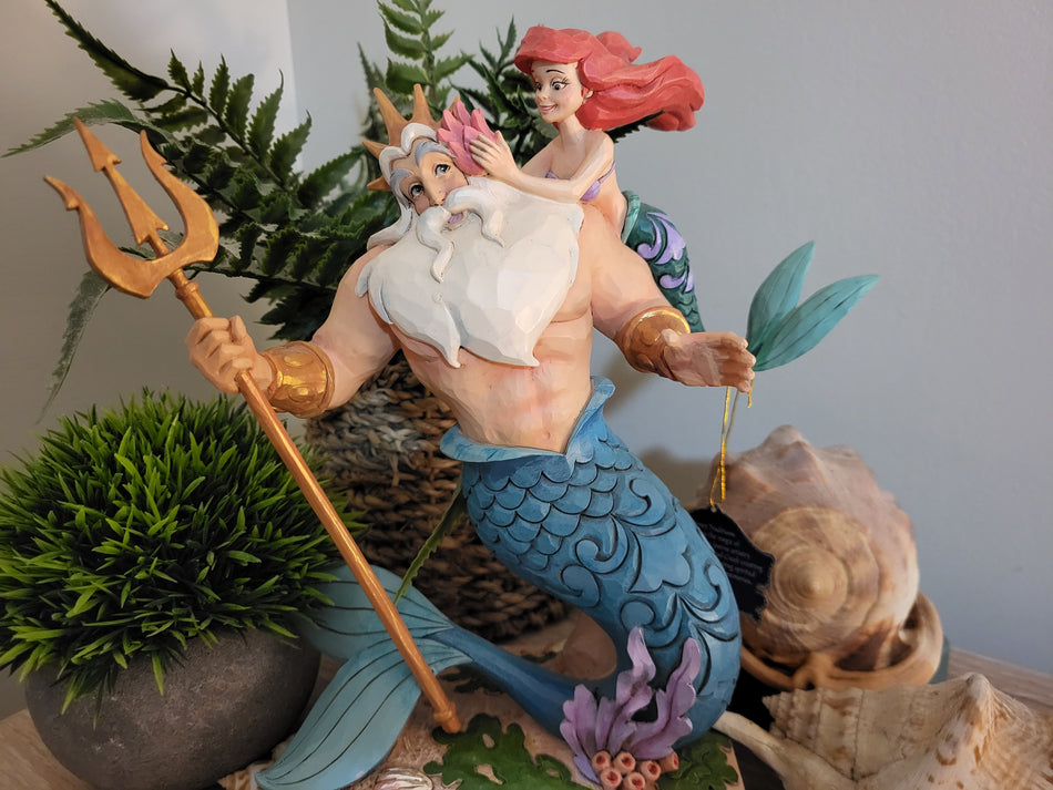 Ariel & King Triton Collectable Figurine - 4059730