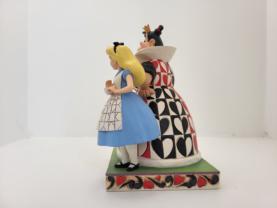 Alice & Queen of Hearts Figurine - 6008069